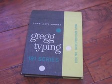 Gregg Typing 191 Series Book Two Office Production 1963 McGraw Hill