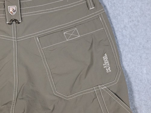 Kuhl Silencr Kargo Shorts Mens 33 Green Lightweight Outdoor Hiking READ - Picture 8 of 21