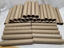 42 Empty Cardboard Paper Towel Rolls Tubes 11 Inches