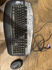 Microsoft Wireless Desktop Elite Keyboard Model 1011 With Wireless Receiver 3.0A