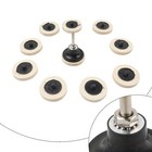 10pcs 2" 50mm Wool Felt Polishing Wheel Buffing Pad Holder For Angle Grinder
