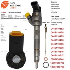 Austausch Injektor BOSCH 13537810702 0445110382 0445110478 F10 F20