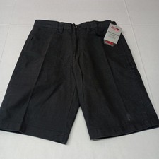 NWT Dickies Men's Size 32 Regular Fit 11  Inseam Black Work Shorts Flex Utility