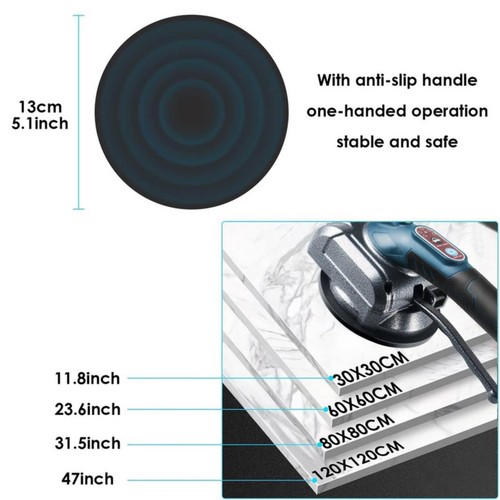 21V Tile Vibrator Fliesenvibrator Fliesenleger Fliesenrüttler w/Akku Für Makita - Bild 16 von 24