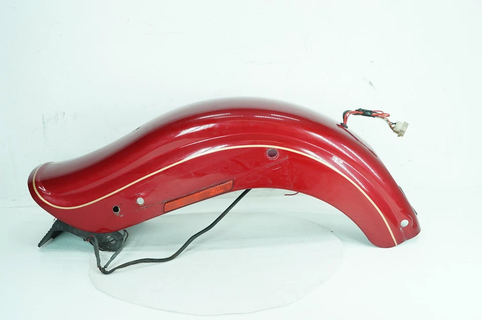 Harley Dyna 1994 FXDWG Wide Glide OEM guardabarros de rueda trasera luz de freno Foto 3 de 4