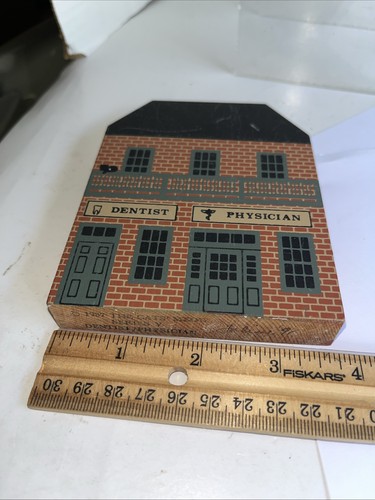 The Cat’s Meow Dentist Physician Serie V Estante Madera Usado Cuidador - Imagen 10 de 11