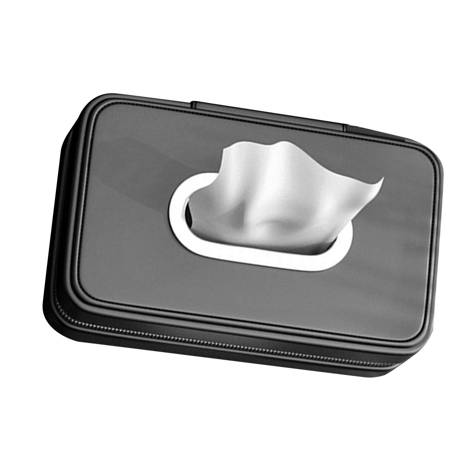 Car Tissue Holder Simple Look Flexible Installation Auto Napkin Holder Box F