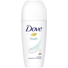 Dove Fresh 48 Hour Anti-Perspirant Roll On Deodorant, 1.7oz. 50ml 