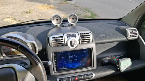 Android 13 Autoradio 9" GPS WiFi per Smart 451 Fortwo Forfour (2005–2015) - Foto 12 di 17