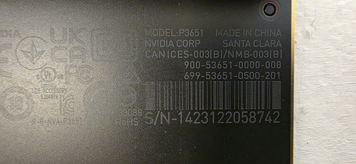 Nvidia NVLink P3651 Dual-Slot Bridge for RTX A6000 A100 A40 Graphics Card Tested - Picture 3 of 3