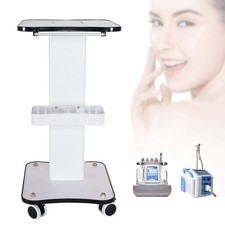 Beauty Salon Stand Rolling Cart SPA Beauty Machine Holder Trolley 3 Tier