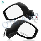 LH-RH Power Heated Manual Folding View Mirrors For 2012 2013 Honda Civic Pair 2