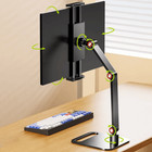 Foldable Screen Holder Punch-Free Monitor Bracket Portable Monitor Holder  Home