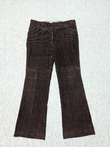 TRAJE vintage años 70 marrón 2 piezas pana 48L 40x34 jc penney PREPPY Ivy League - Imagen 4 de 13