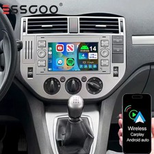 Autoradio 2+64G Android 14 per Ford Kuga MK1 2008-2011 Apple Carplay GPS NAVI BT