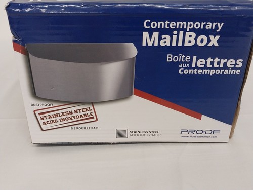 NUOVA CLASSE Pro-DF Cassetta postale residenziale 8" x 14" x 4,5" acciaio inox #M26808 - Foto 11 di 11