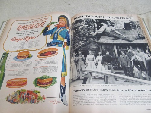 VINTAGE LIBRARY LIFE BOUND MAGAZINE HARDCOVER BOOK VOLUME 37, JULY-AUGUST 1954. - Picture 9 of 15