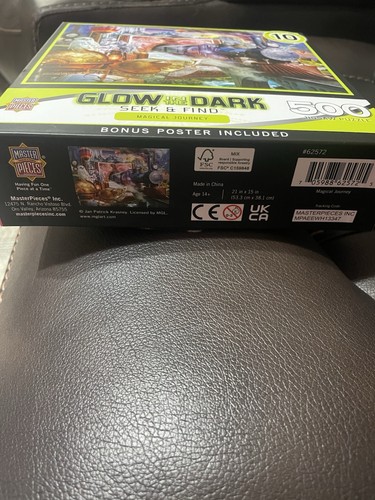 Master Pieces Glow In The Dark 500 Teile Broadway Show Time Puzzle - Bild 3 von 5