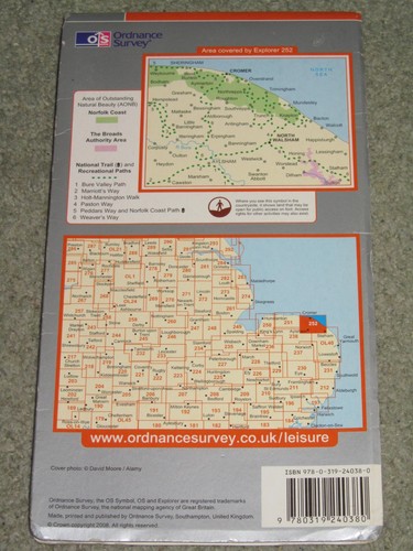 OS Ordnance Survey Explorer maps - assorted editions - very good condition - Foto 21 di 33