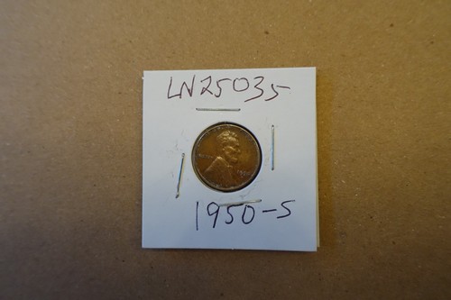 1950-S 1 cent Lincoln Penny - Picture 1 of 2