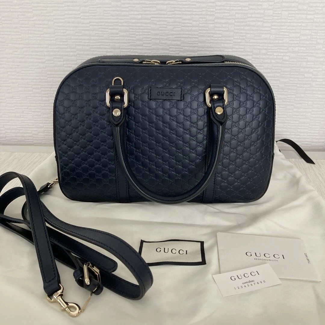 Gucci sac à bandoulière bleu marine corps Gucci créateur sac à main mode accessoire luxe