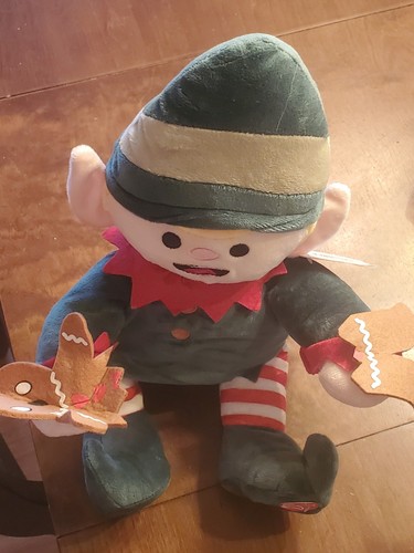 Animated Elf w/ GingerBread Plush Toy (Sings) - Bild 10 von 15