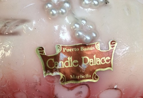 Vintage Candle Palace carved candle 12 cm Dripless. Unlit. Collectable 649gsm - Picture 9 of 10