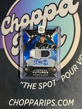 2022-23 UD Black Diamond Brandt Clarke Diamond Futures Auto Patch /25 #BDF-BC