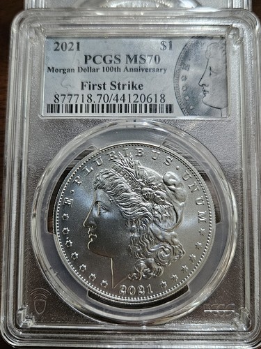 2021 Morgan Dollar PCGS MS70 First Strike
