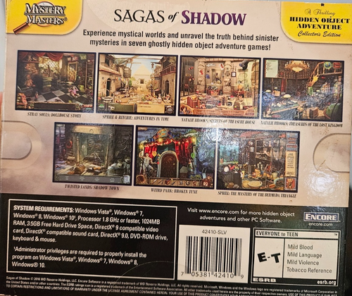 Sagas of Shadow Juego PC Objeto Oculto 7 Juegos Colección - Imagen 2 de 3