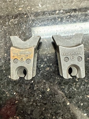 Burndy W26RT Crimper crimping W die 2/0 CU Hydraulic 6 TON Crimp Burndy index 13
