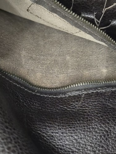Mulberry Julie Rio Schultertasche dunkelbraun echt Leder Vintage - Bild 7 von 9