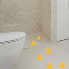 1 Set Non-skid Bathtub Stickers Cartoon Duck Anti-slip Stickers Bathroom Decals