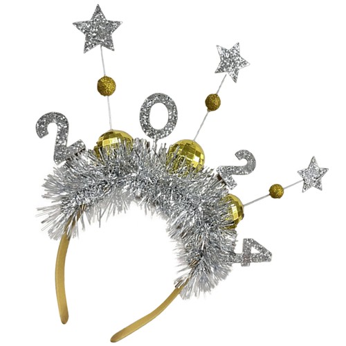 Diadema festival aros de deducción de año nuevo años tocado - Imagen 4 de 12