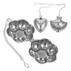 3 Pcs Tea Leaf Strainer Strainers Filter Stainless Steel Infuser