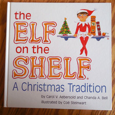 NEW  "The Elf on the Shelf"  A Christmas Tradition HC Book  - GIRL  (Book Only)