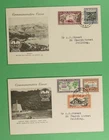DR WHO 1940 NEW ZEALAND 2 FDC CENTENNIAL R79252