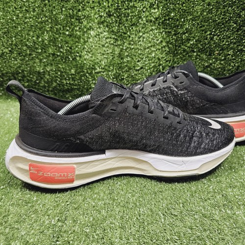 Nike Zoomx Invincible Run Flyknit 3 Black Athletic Running Shoes Mens Size 11.5 - Picture 7 of 10