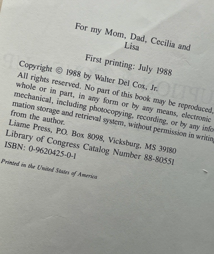 CORRUPTION & COVER-UP Wild NASD / NYSE Arbitration & Broker Memoir '88 DEL COX - Picture 4 of 5