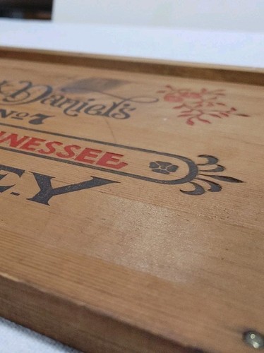 Jack Daniel's Old No. 7 Old Time Tennessee Whiskey Wood Sign/Serving Tray - Picture 6 of 6