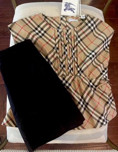 Burberry Girls “trevelle”top And “Myrtle”skirt Beautiful Outfit Authentic 8y NWT - Picture 8 of 19