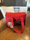 Trader Joes Mini Insulated Bag Red Cooler Lunch Limited Edition