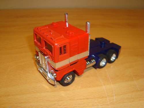 100% Complete TRANSFORMERS G1 OPTIMUS PRIME Light Blue FIGURE Vintage ORIGINAL - Picture 5 of 20