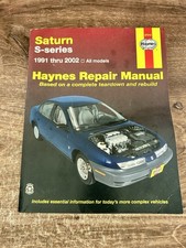 HAYNES 87010 SATURN S-SERIES 1991 THRU 2002 REPAIR MANUAL - FREE SHIPPING