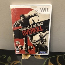 The House of the Dead Overkill (Nintendo Wii ) Discoloration On Insert See Photo