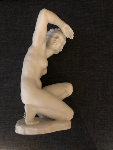 Hutschenreuther Porzellanfigur. "Die Schauende". C.Werner. weibl Akt - Bild 4 von 10