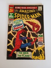 AMAZING SPIDER MAN 4 king-size special silver age marvel avengers x men mysterio
