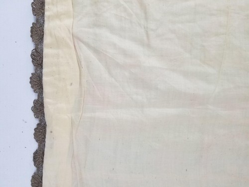 Antique French Woven Brocade Floral Panel 60x34cm  - Picture 12 of 12