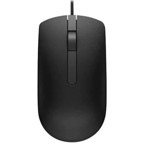 BRAND NEW DELL MOUSE MS116 USB WIRED-BLACK-SCROLL WHEEL 3 BUTTON uk - Picture 2 of 5