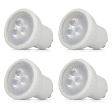 MR11 GU10 LED Light Bulbs 4 Pack 3W LED Spotlight 30W Halogen Bulbs Equival...